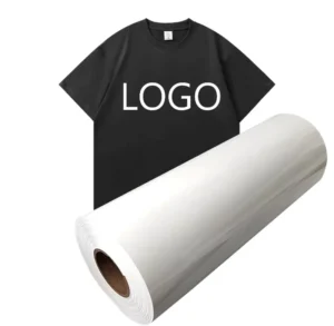 Factory Ready to Press Heat T-Shirt Designs Custom Logo Transfers Washable Waterproof Plastisol PET for Garments