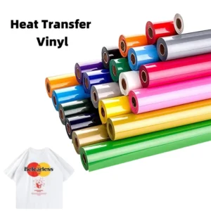 Factory Reflective High-Temperature Heat Transfer PVC Vinyl Film Rolls Easy-Cut for Clothing Sportswear Underwear
