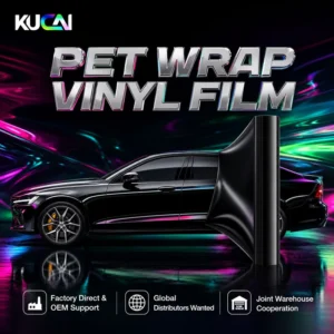 Factory Stickers PVC Material Stickers Waterproof Car Gloss Black Vinyl Wrap Film