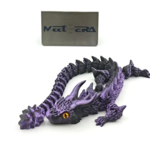 Factory Supply 3D Printed Dragon Toys Small Flying Dragon Animal Ornament PLA PETG Material