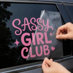 Factory Supply Laser Die Cut Car Vinyl Stickers Waterproof Anti Fade Car Window Decals