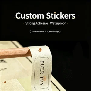 Factory Supply Self-Adhesive Food Grade Waterproof Writable Yellow White Matte Masking Paper Labels
