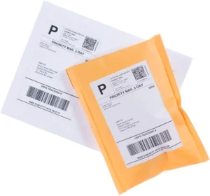 Factory Supply Self-Adhesive Inkjet and Laser Printable Custom Shipping Labels