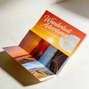 Factory direct Brochure Printing Poster Foldout Printing