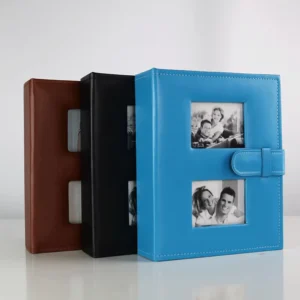 Family Photo Album 200 Photos 4×6 Inch PU Scrapbook
