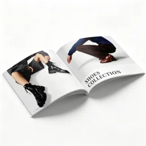 Fashion Lookbook Brochure Magazine Custom Printed Catalog Book Coated Paper Glossy Matte Finish