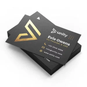 Fast Delivery Custom Colorful Foil Printing Business Card for Small Business