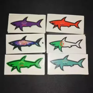 Fast Delivery With High Quality Shark Sticker Shark Flag Decal Solid Decorative Stickers