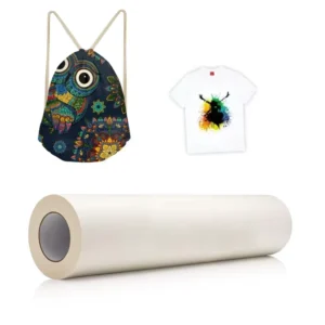 Fast-Dry High-Transfer-Rate White Sublimation Paper Roll for Textile Printing Custom Sizes 29-100gsm