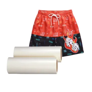 Fast Dry White Sublimation Transfer Paper 40gsm 100inch 1000m Roll for Textile Digital Printing
