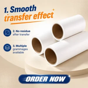 Fast-Drying Heat Transfer Sublimation Paper Roll for Textile Printing