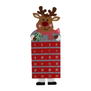 Felt Advent Calendar Door Ornament Christmas Tree Hanging Decoration