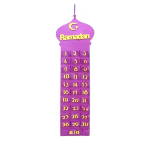 Felt Ramadan Calendar Gift Set with Custom Gift Box Packaging ODM Service Medium Size