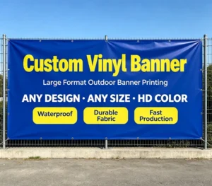 Festival Holiday Event Banner Custom Design Large Format Advertising Banner