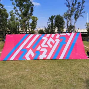 Festival Stage Concert Backdrop Mesh Scrim Polyester Windscreen Banner
