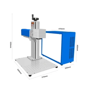 Fiber Laser Nameplate and Metal Tag Engraving Machine CNC Jewelry Logo Marker