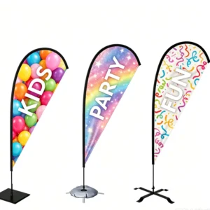 Flex-pole Feather Flag Banner