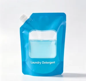 Flexible Plastic Spout Pouch Resealable Anti-Leak Laminated Packaging for Liquid Soap