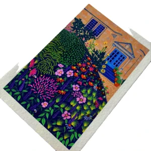 Flower Wall Art Poster, 16 x 24 in, Paper