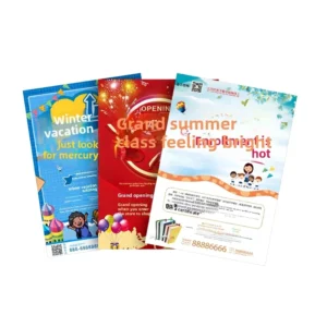 Flyer, Brochure & Catalog Offset Printing, A4/A5 Color Leaflet, Coated Paper for Advertising