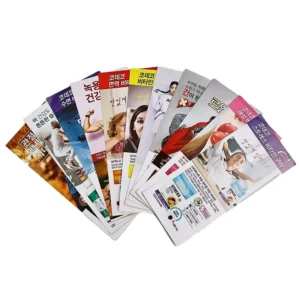 Flyer With Custom Design Bulk Printing Flyer Catalogue Brochure Booklet Instruction Manual Printing for Advertising
