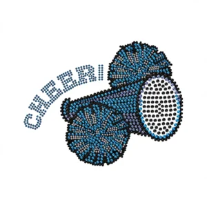 Foaming Hot-Fix Iron-On Rhinestone Heat Transfer