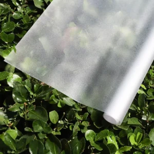 Fog Color No Glue Patterned Frosted Window Film for Glass