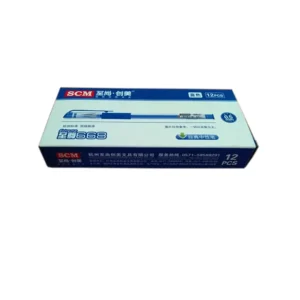 Foldable Cardboard Pen Packaging Box with Embossing, Glossy and Matte Lamination, UV Coating, and Display