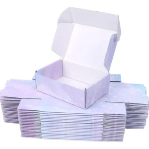 Foldable Customized Paper Shipping Boxes for Product and Clothing Packaging