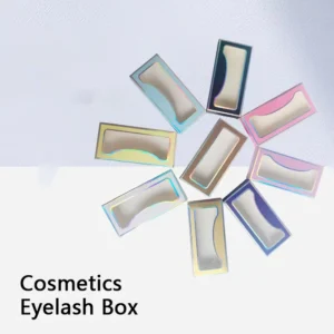 Foldable Textured Cosmetic Paper Box Set for Lipstick, Nail Polish, and Oil