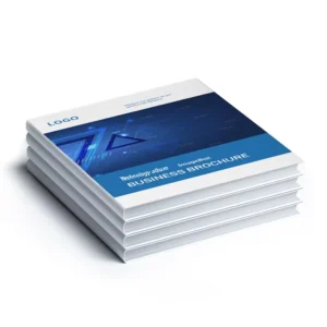 Folded UV-Printed Coated Paper Brochure Sewing Binding Textbook Envelope Samples Instruction Manual Film Printing