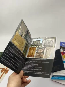 Folding Jewelry Flyer Catalog Custom Printing Impression De 3 Fold Brochures Flyer Advertising Leaflets Pamphlet Flyers