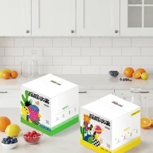 Folding White Cardboard Custom Paper Packaging Boxes