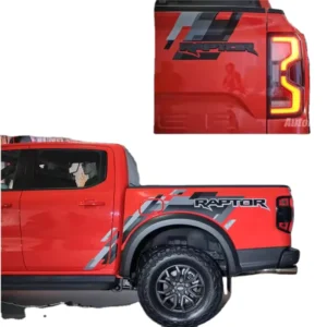 For Raptor and Ranger Pickup Truck Car Body Sticker Decal Little Raptor Design for Painting Modification