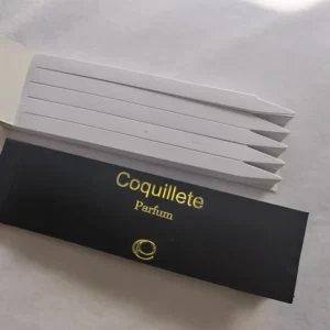 Fragrance Blotter Absorbent Test Paper Strips for Perfume Testing 100 Strips