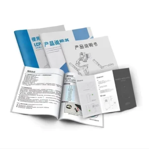 Free Design Custom Full Color Brochure User Instructions Booklet Leaflet Manual Printing Service