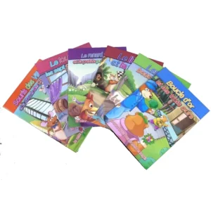 French Children’s Montessori Early Education Picture Story Books