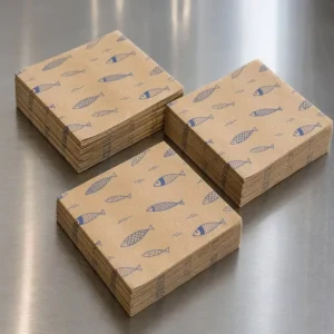 French Fries Greaseproof Paper Sheets Bulk Sturdy Biodegradable Deli Wrapping Paper Supplier Factory