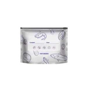 Fresh-Keep Zip-Lock Aluminum Foil Pouches for Frozen Meat and Food Packaging