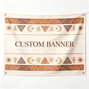 Full-Bleed Custom PVC Vinyl Banner for Control Tower Notice Board