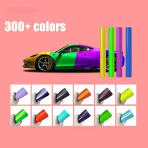 Full-Body Car Wrap Vinyl Photochromic PET Film with Anti-Scratch UV Protection and Self-Adhesive