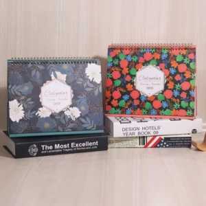 Full Color Custom 12-Month Spiral Planner Wall Calendar
