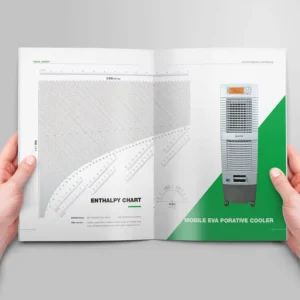 Full Color Custom Brochure Printing with Paper Weights 80g, 128g, and 157g