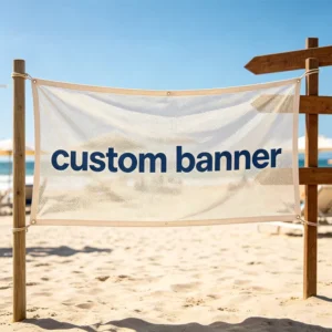 Full-Color Custom Printed Flex Vinyl Mesh Banner