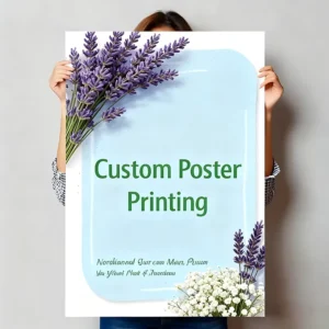 Full Color Custom Shop Advertising Wall Art Posters and Decals, Any Size
