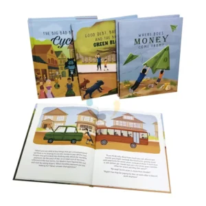 Full Color Glossy Hardcover Book Printing Publishing Services Children’s Book Printing Hardcover English Story Books