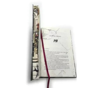 Full Color Hardback Novel Book with Custom Sprayed Edges