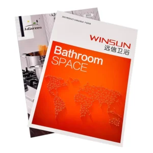 Full Color Offset Catalog, Magazine, Brochure Printing with Film Lamination and Coated Art Paper