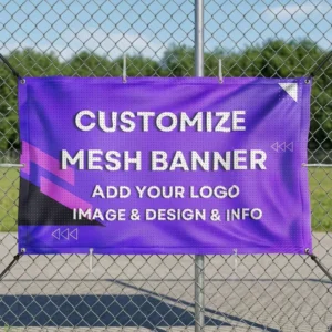 Full Color Outdoor Portable Waterproof Vinyl PVC UV Resistant Eco-Friendly Advertising Banner