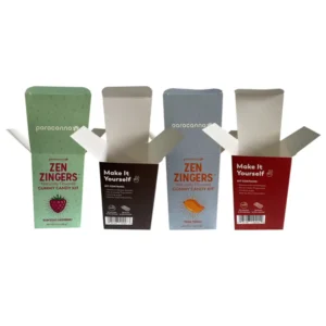 Full-Color Printed Folding Paper Carton Box with Tuck Flap and Lock Bottom